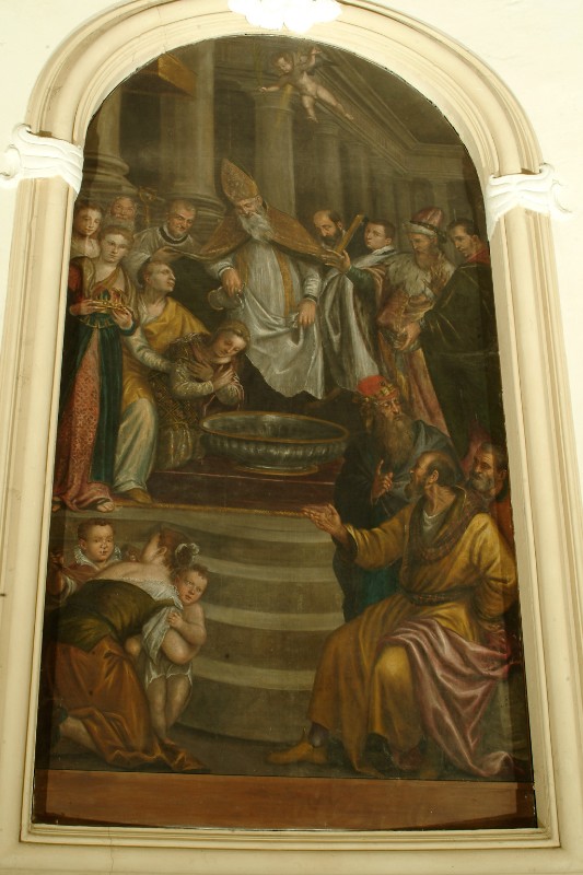 Apollodoro F. (1595), Battesimo di Santa Giustina