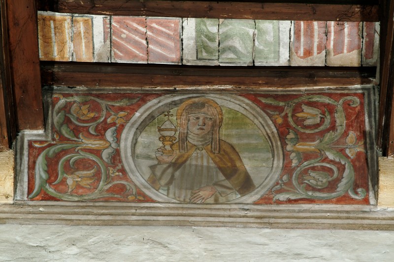 Ambito veneto sec. XVI, Santa Chiara d'Assisi