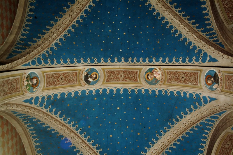 Bordin A. sec. XX, Intradosso secondo arco trasversale navata destra