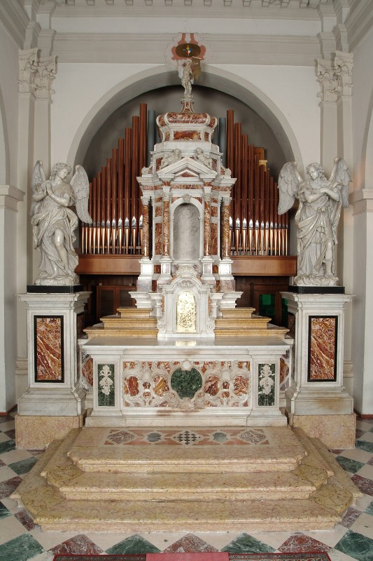 Rizzi F. - Androsi F. sec. XVIII, Altare maggiore