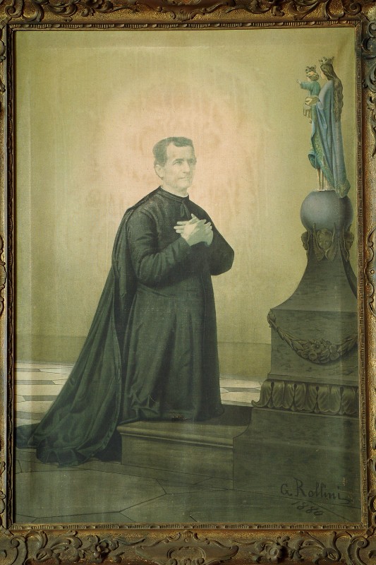 Rollini G. (1880), San Giovanni Bosco in preghiera