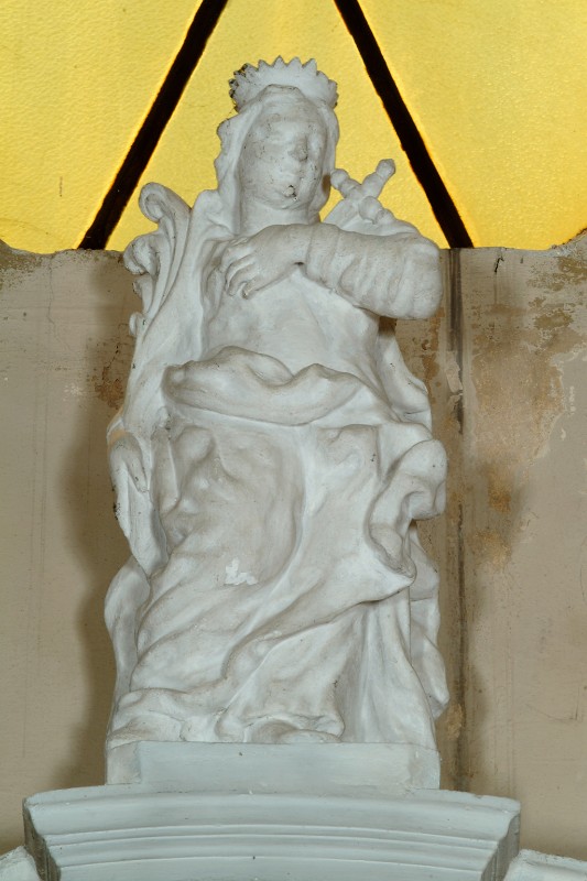 Bottega veneta sec. XVIII, Santa Giustina in pietra