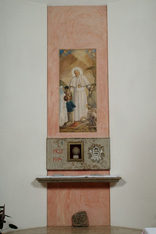 Maestranze venete sec. XX, Altare di Papa Pio X