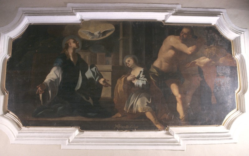 Panillo N. (1756), Dipinto del martirio dei Santi Nazario e Celso