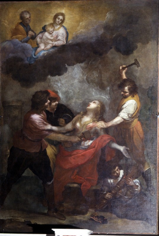 Borzone L. (1642), Martirio di Santa Barbara
