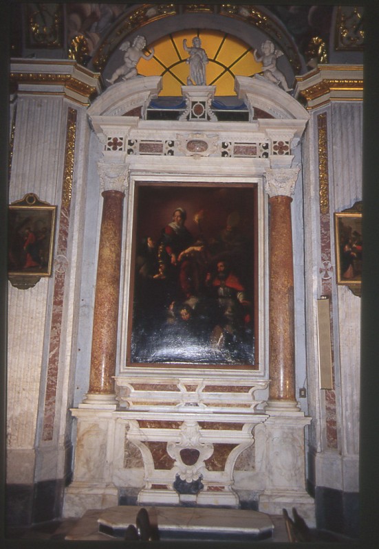 Bottega ligure sec. XVII, Altare di Sant'Erasmo