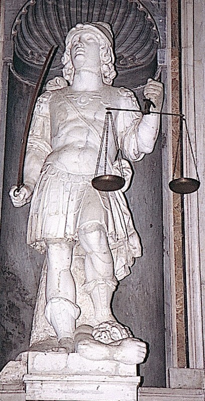 Bottega ligure sec. XVIII, San Michele arcangelo