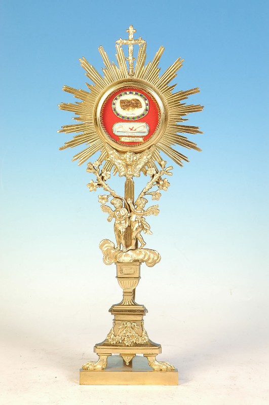 Ambito lombardo sec. XIX, Reliquiario di San Benedetto Labre