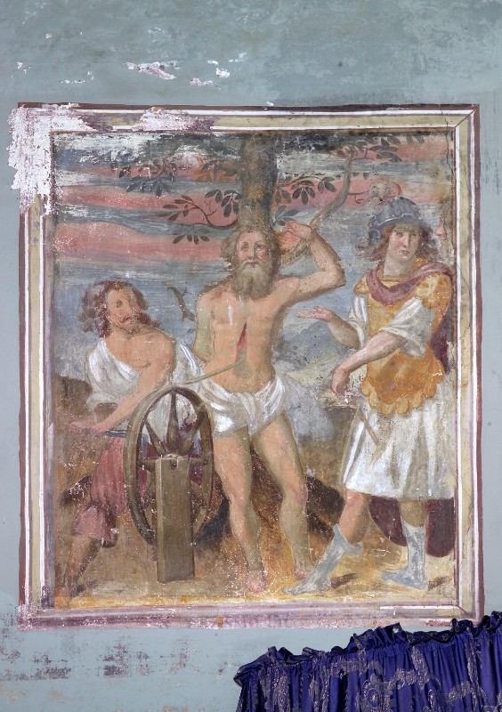 Ambito lombardo-piemontese sec. XVII, Martirio di Sant'Erasmo