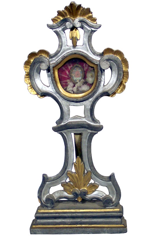 Bott. senese sec. XVIII, Reliquiario di Sant' Andrea da Avellino