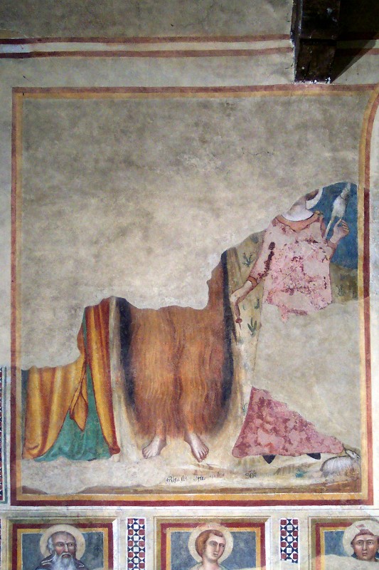 Ambito senese sec. XIV, Santa Maria Egiziaca e due sante