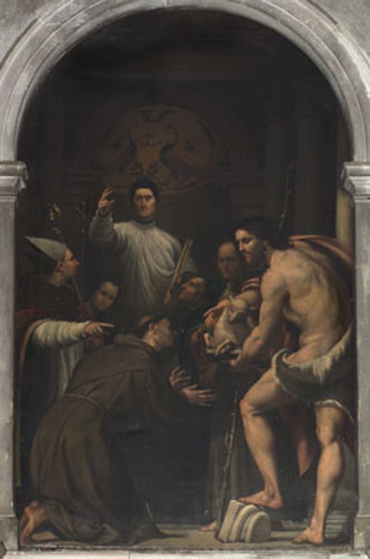 Ambito veneto sec. XX, S. Lorenzo Giustiniani e Santi