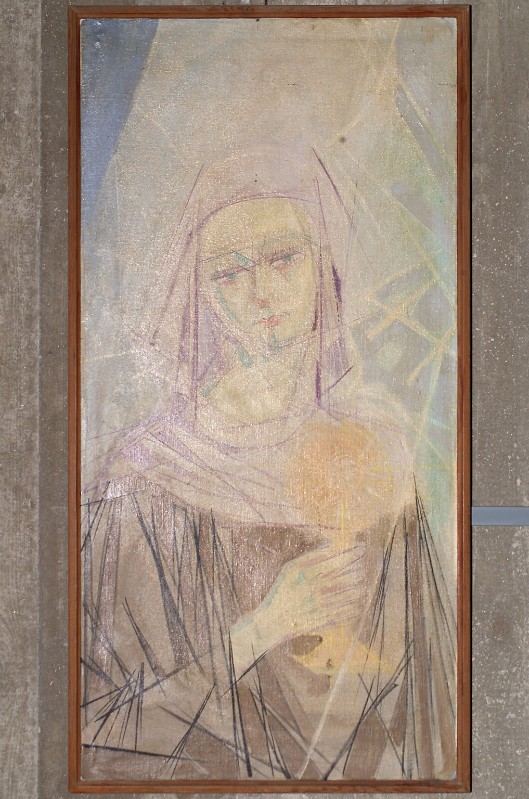 Bottega veneta sec. XX, Santa Chiara d'Assisi