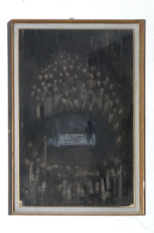 Costantini E. (1960), Stazione della Via Crucis ad olio su tela 14/14