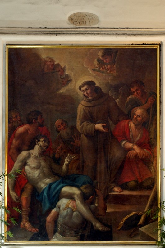 De Matteis P. (1693), Miracolo di Sant'Antonio da Padova in olio su tela