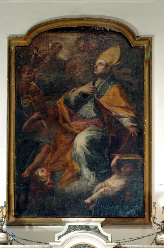 Malinconico N. secc. XVII-XVIII, San Gennaro in olio su tela