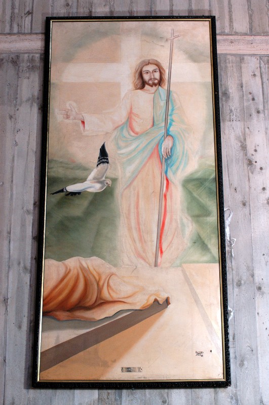 Barbato N. (1982), Resurrezione di Gesù Cristo in olio su tela