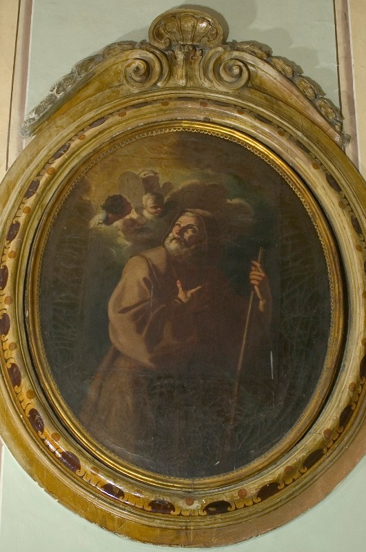 De' Majo P. sec. XVIII, San Francesco di Paola in olio su tela
