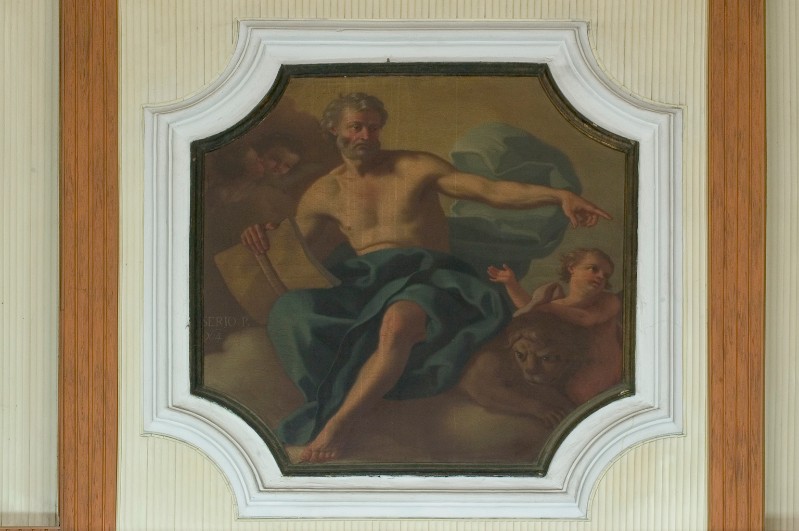 Serio F.A. (1764), San Marco Evangelista in olio su tela