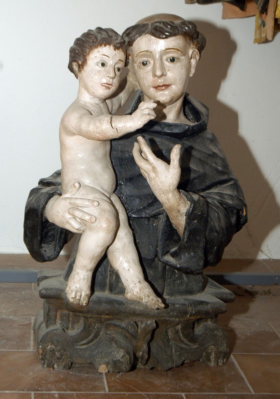 Colombo G. sec. XVIII, Busto S. Antonio da Padova
