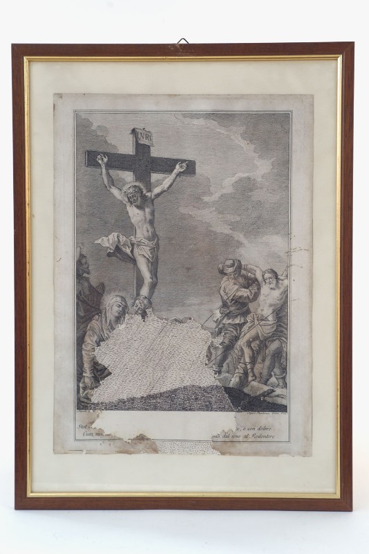 Galimberti F. fine sec. XVIII, Gesù Cristo morto in Croce