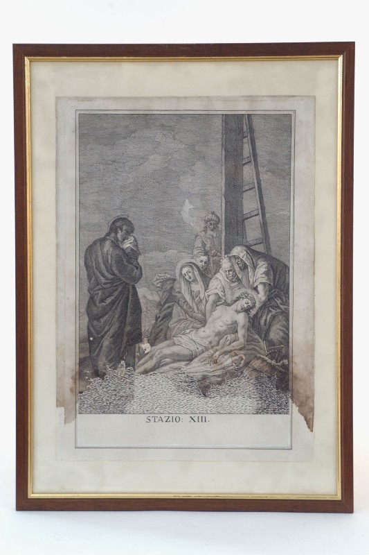 Galimberti F. fine sec. XVIII, Gesù Cristo deposto dalla Croce