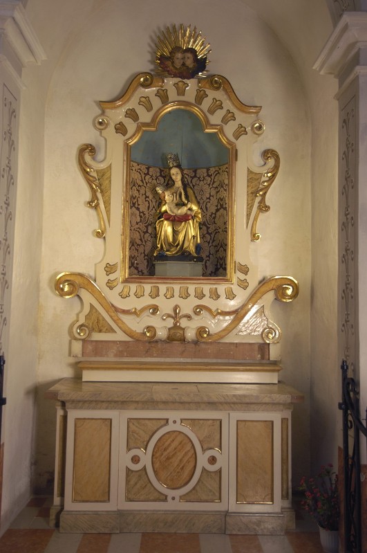 Falegnameria Eccheli & Belini (1930), Altare laterale della Madonna delle Grazie