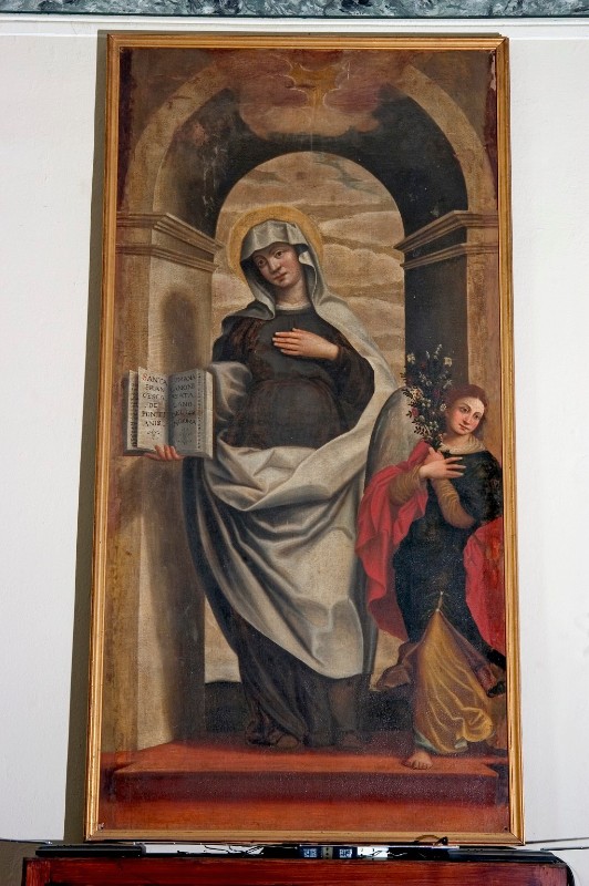 Ambito lombardo sec. XVII, Santa Francesca Romana