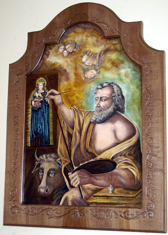 Bott. crotonese (2002), San Luca evangelista dipinto sacrestia
