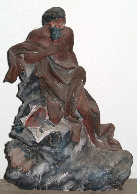 Bott. emiliana sec. XIX, Statua San Gerolamo