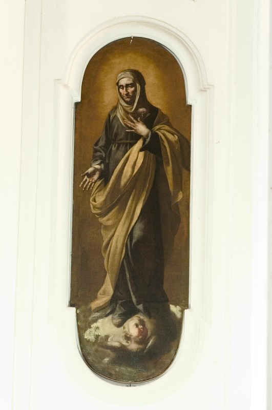 De Bellis A. secondo quarto sec. XVII, Sant'Anna in olio su tela