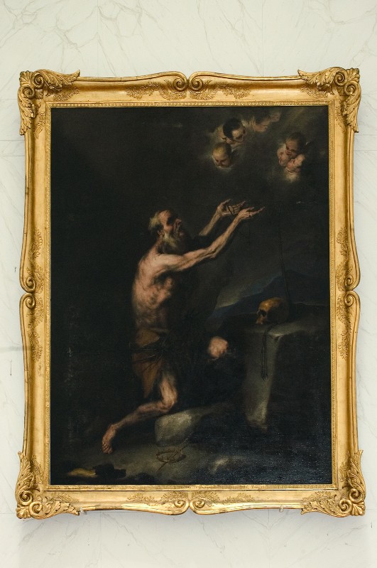 Giordano L. seconda metà sec. XVII, Sant'Onofrio penitente in olio su tela