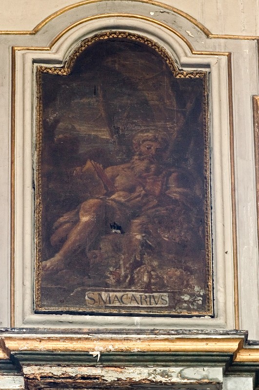 Viola D. seconda metà sec. XVII, San Macario in olio su tela