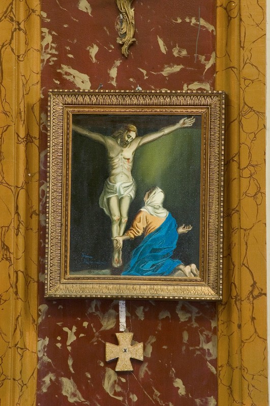Palmentieri I. (1979), Gesù Cristo morto in croce in olio su tela