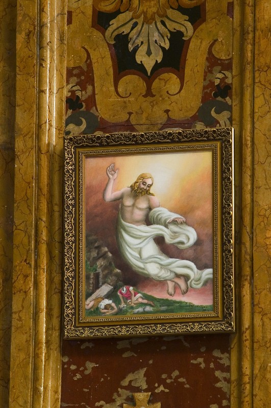 Palmentieri I. (1992), Resurrezione di Gesù Cristo in olio su tela