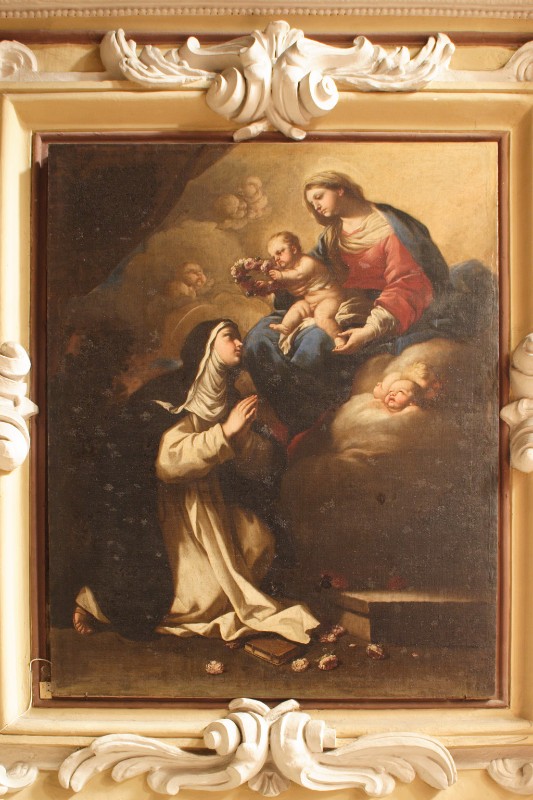 Giordano L. terzo quarto sec. XVII, Santa Rosa da Lima in olio su tela