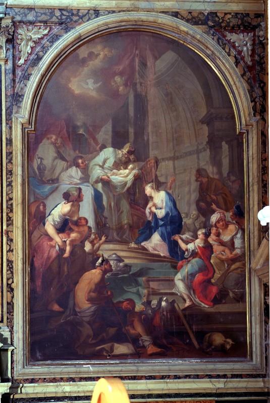 Diano G. (1781), Presentazione di Gesù al tempio in olio su tela