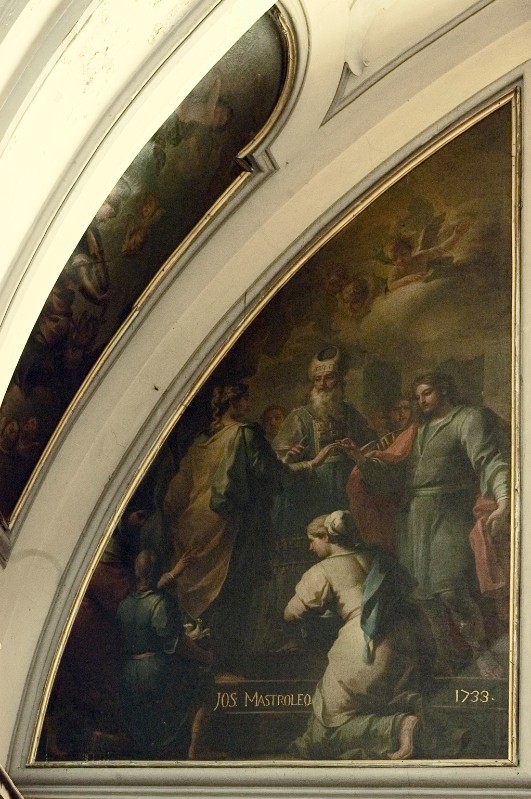 Mastroleo G. (1733), Matrimonio di Maria in olio su tela