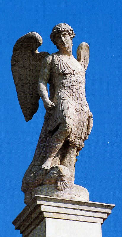 Grassi A. (1995-1996), Statua di S. Gabriele arcangelo