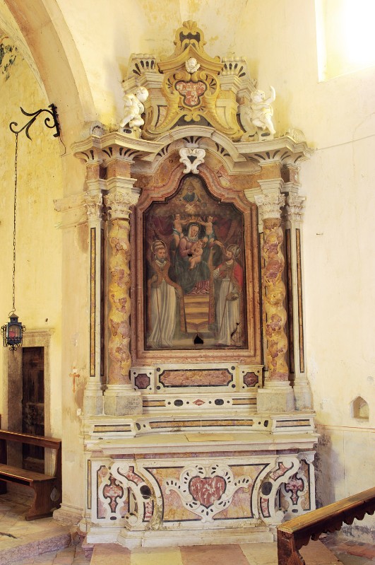 Maestranze castionesi seconda metà sec. XVIII, Altare laterale destro