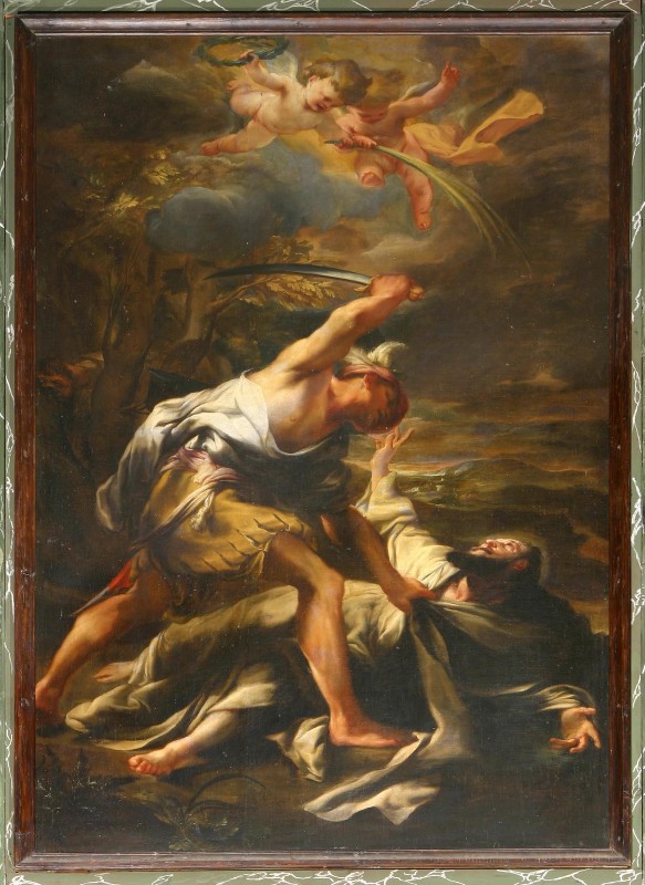 De Ferrari G. sec. XVII, Martirio di San Pietro da Verona