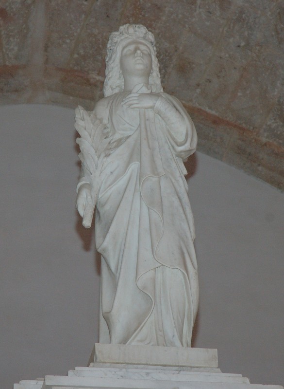 Sartorio G. sec. XIX, Statua di Santa Sabina