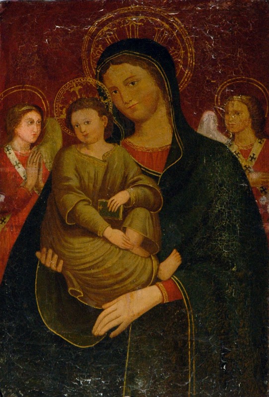 Nicolò da Voltri sec. XV, Madonna con Gesù Bambino