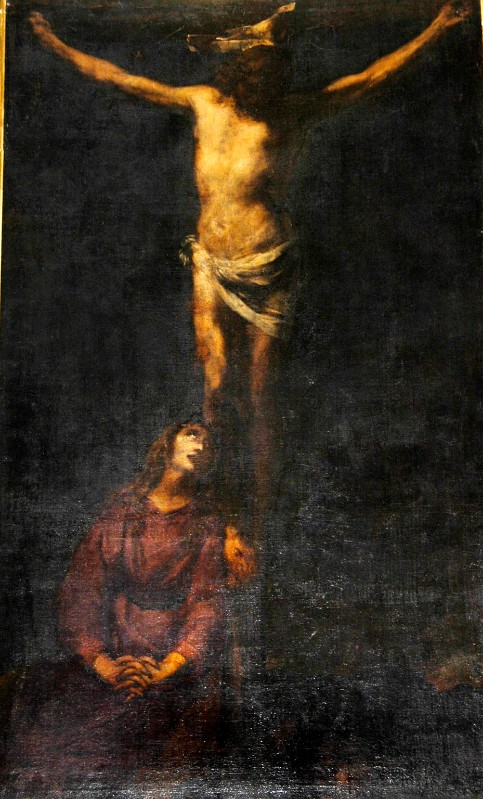 Borzone L. (1640), Santa Maria Maddalena ai piedi del crocifisso