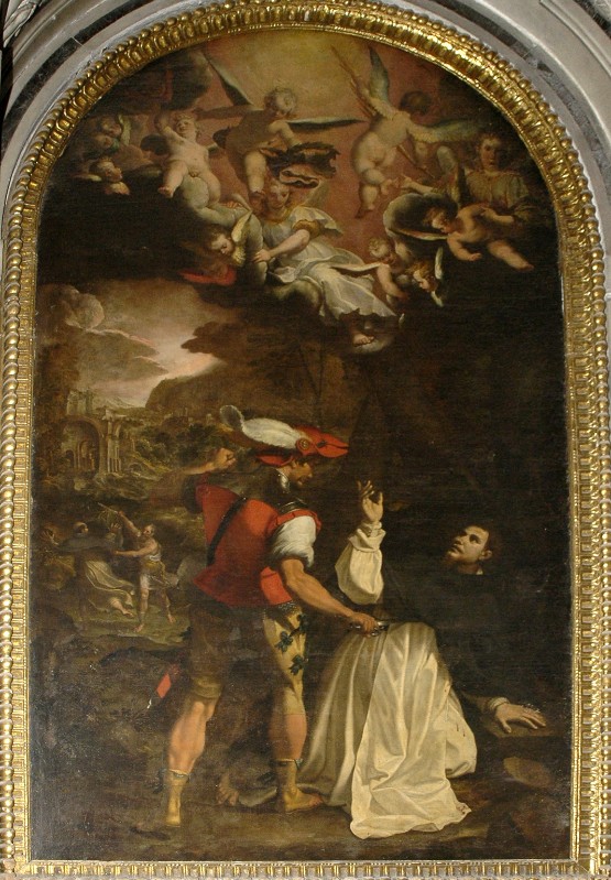 Castello B. (1597), Martirio di San Pietro da Verona