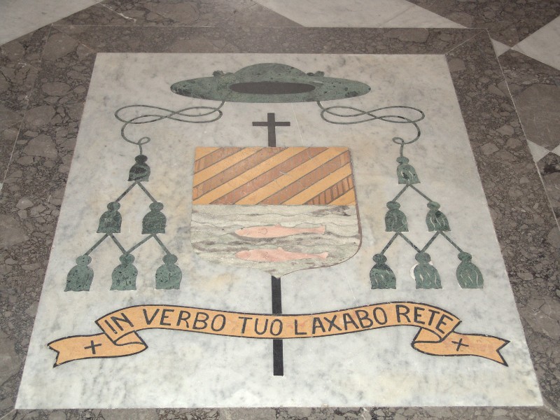 Bott. siciliana sec. XX, Lapide commemorativa del vescovo Mancuso