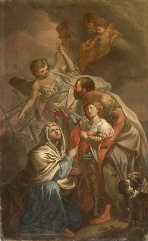 Testa G. (1797), San Vito con San Modesto e Santa Crescenza
