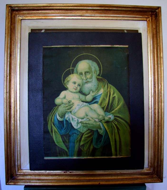 Ambito romano (1930), San Giuseppe con Gesù Bambino