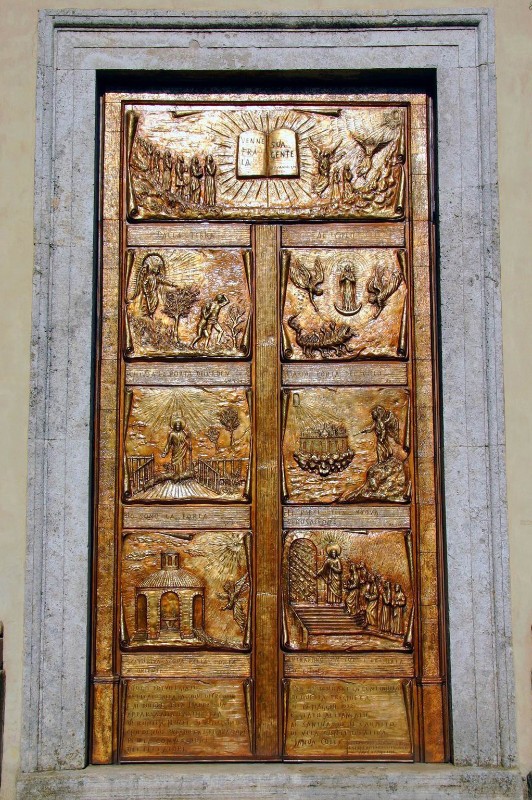 Ambrosetti E. (1996), Porta in bronzo