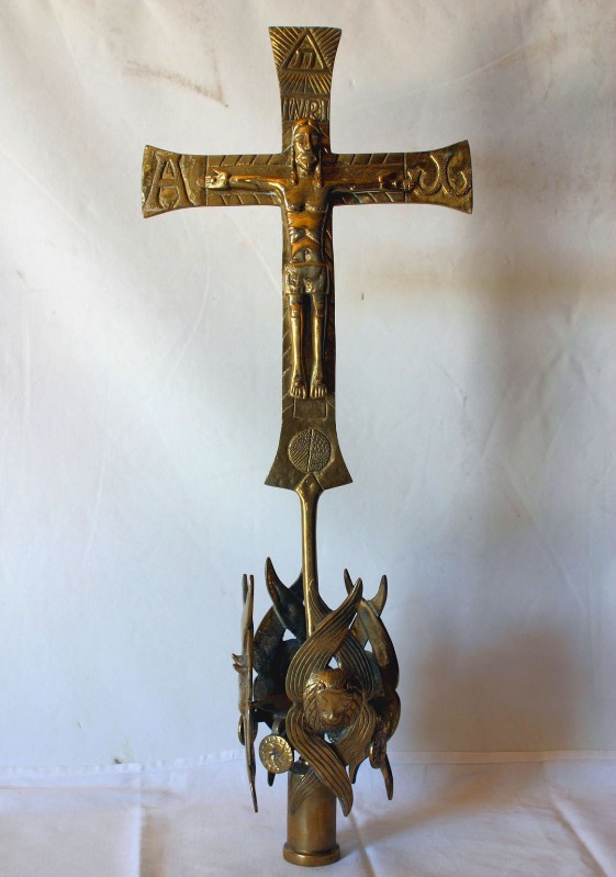 Ambito veneziano sec. XX, Croce astile